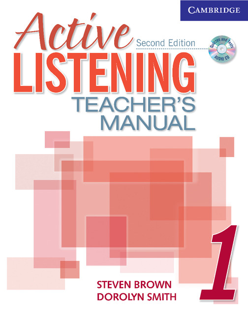 Active Listening 1 Teachers Manual with Audio CD