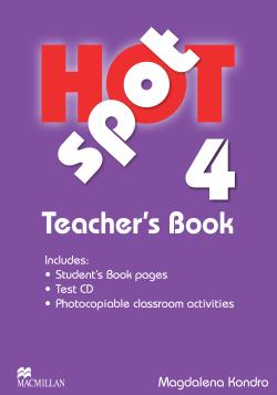 Hot Spot Level 4 Teacher's Book + Test CD Pack