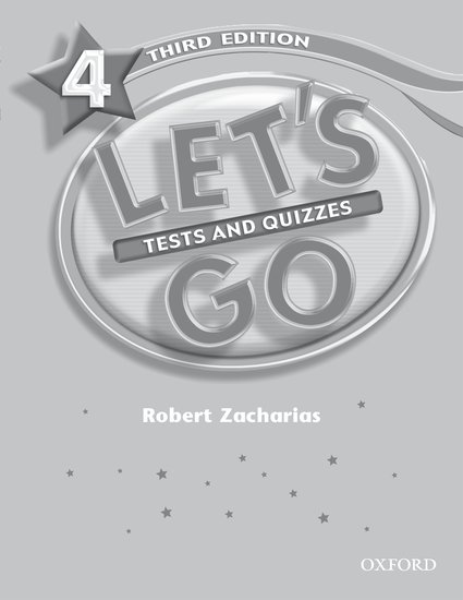 Let´s Go Third Edition 4 Tests and Quizzes