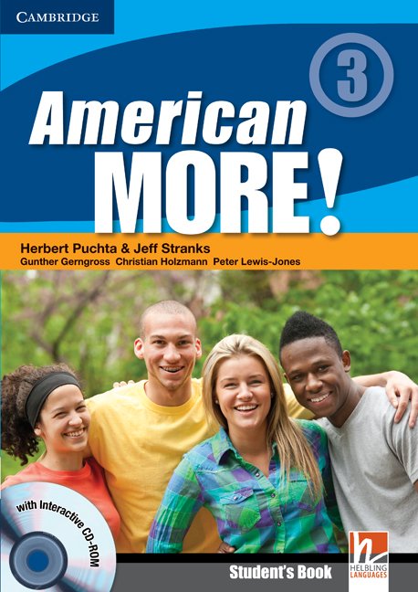 American More! Level 3 Students Book with CD-ROM