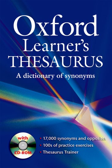 Oxford Learner´s Thesaurus + CD-ROM  Pack