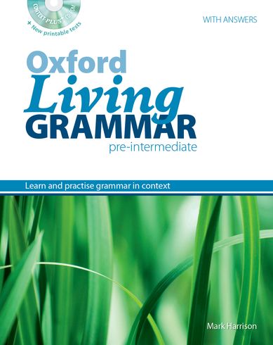Oxford Living Grammar Pre-intermediate with Key and CD-ROM  Pack New Edition