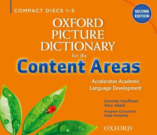 Oxford Picture Dictionary for Content Areas Second Edition Class Audio CDs /5/