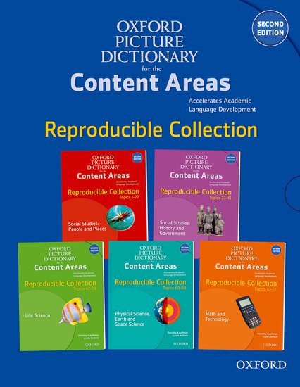 Oxford Picture Dictionary for Content Areas Second Edition Reproducibles Collection Pack