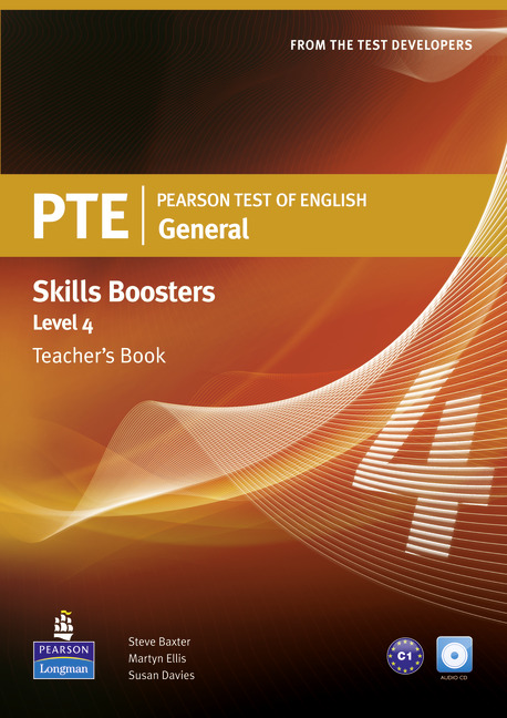 PTE General Skills Boosters 4 Teacher´s Book and CD Pack