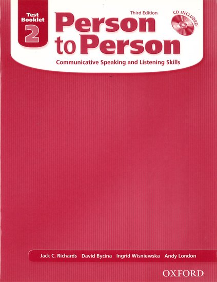 Person to Person 3rd Edition 2 Test Booklet + CD