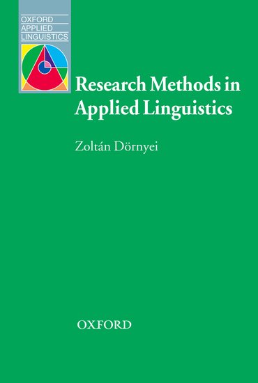 Oxford Applied Linguistics Research Metods in Applied Linguistics