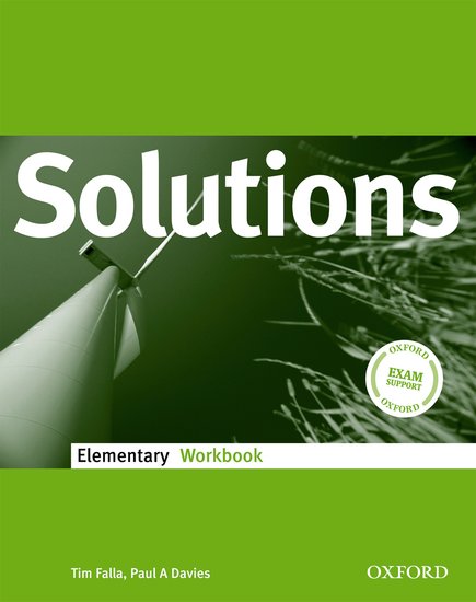 Solutions Elementary Workbook International Edition