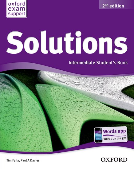 Solutions 2nd Edition Intermediate Student´s Book International Edition