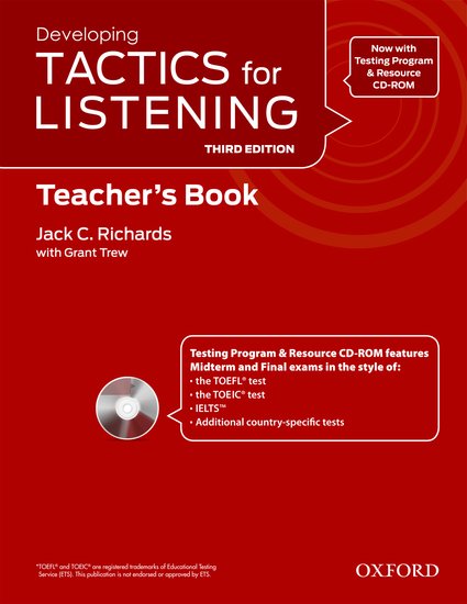 Developing Tactics for Listening Third Edition Teacher´s Book with Audio CD Pack