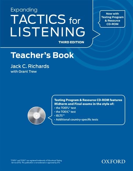 Expanding Tactics for Listening Third Edition Teacher´s Book with Audio CD Pack