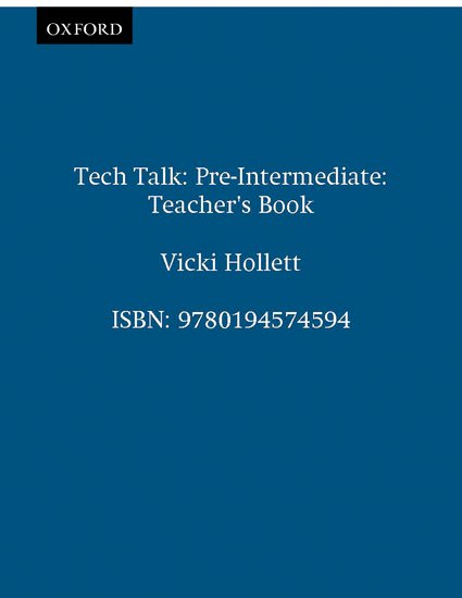 Tech Talk Pre-intermediate Teacher´s Book