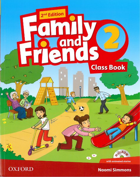 Family and Friends 2nd Edition 2 Course Book with MultiROM Pack