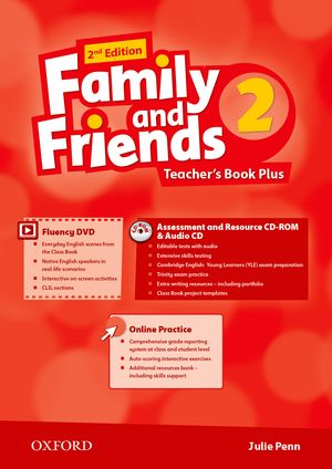 Family and Friends 2nd Edition 2 Teacher´s Book Plus with Multi-ROM