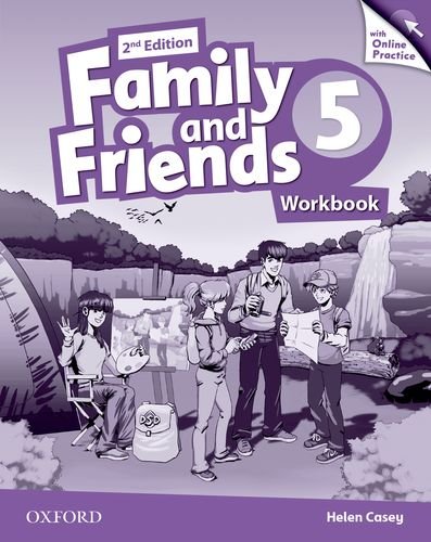 Family and Friends 2nd Edition 5 Workbook with Online Skills Practice