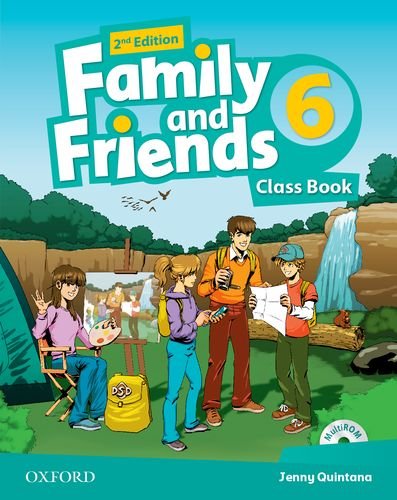 Family and Friends 2nd Edition 6 Course Book with MultiROM Pack