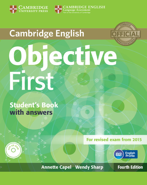 Objective First 4th Edition Student's Book with Answers & CD-ROM