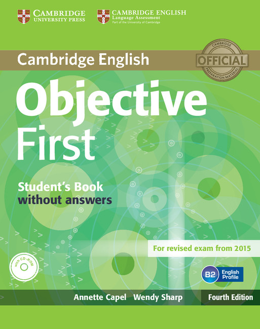 Objective First 4th Edition Student's Book without Answers with CD-ROM