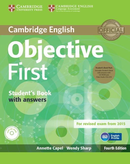 Objective First 4th Edition Student's Book Pack (Student's Book with Answers, CD-ROM & Class Audio CDs(2))