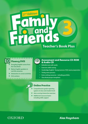 Family and Friends 2nd Edition 3 Teacher´s Book Plus with Multi-ROM