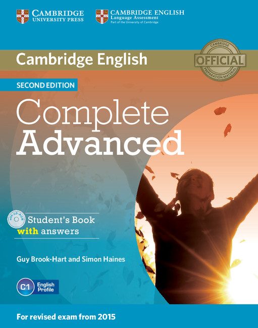 Complete Advanced 2nd Edition Student's Book with Answers with CD-ROM (2015 Exam Specification)