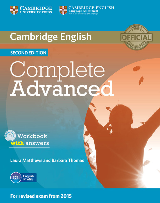 Complete Advanced 2nd Edition Workbook with answers (2015 Exam Specification)