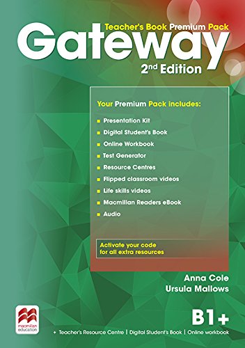 Gateway 2nd Edition B1+ Teacher's Book Premium Pack