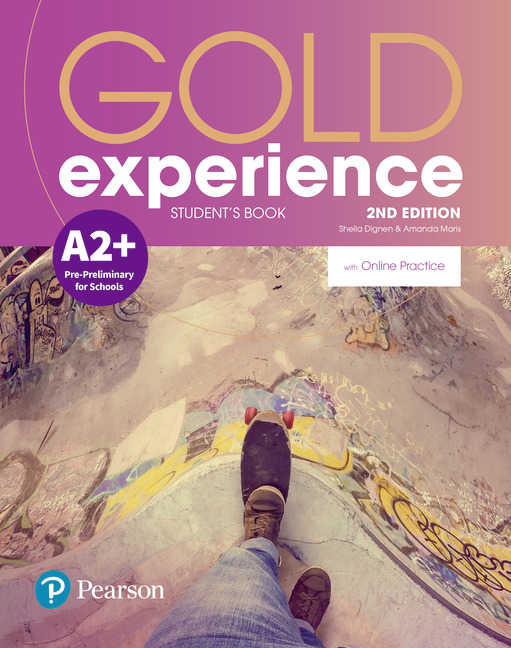Gold Experience 2nd Edition A2+ Students' Book w/ Online Practice Pack