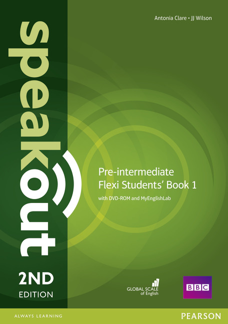 Speakout 2nd Edition Pre-Intermediate Flexi 1 Coursebook w/ MyEnglishLab