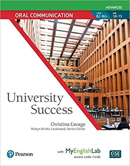 University Success Advanced: Oral Communication Students' Book w/ MyEnglishLab