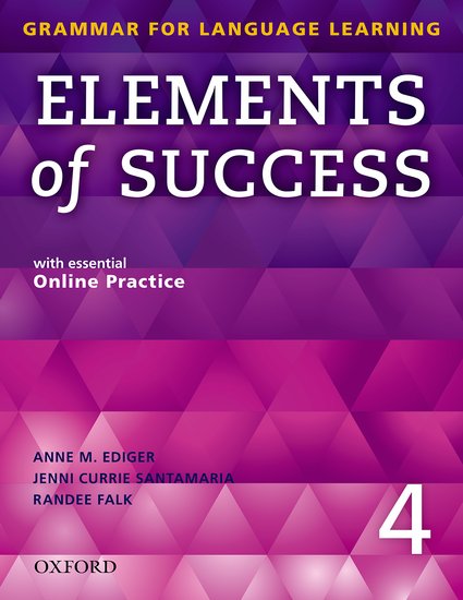 Elements of Success 4 Student Book with Online Practice
