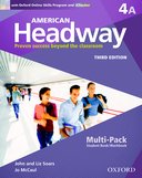 American Headway Third Edition 4 Student´s Book + Workbook Multipack A