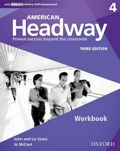 American Headway Third Edition 4 Workbook with iChecker Pack