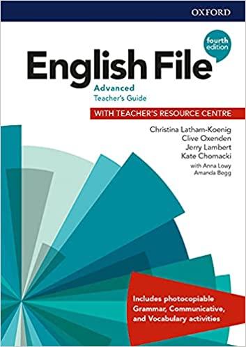 English File Fourth Edition Advanced Teacher´s Book with Teacher´s Resource Center