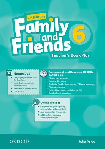 Family and Friends 2nd Edition 6 Teacher´s Book Plus with Multi-ROM