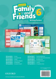 Family and Friends American English Edition Second Edition 6 Writing Posters