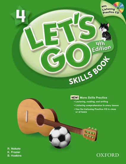 Let´s Go Fourth Edition 4 Skills Book with Audio CD Pack