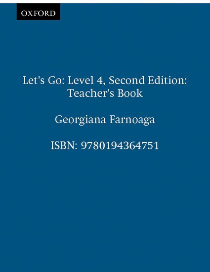 Let´s Go Second Edition 4 Teacher´s Book