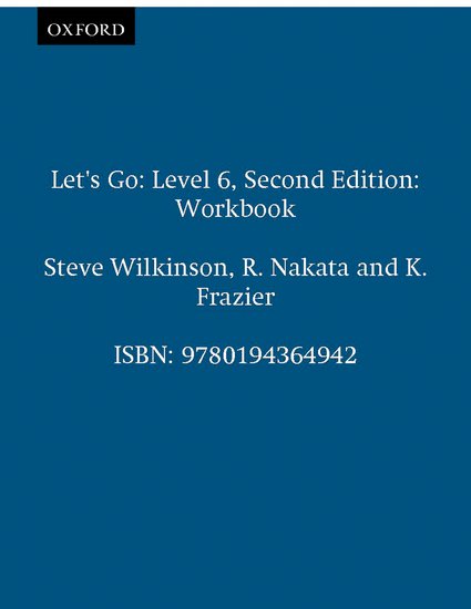Let´s Go Second Edition 6 Workbook
