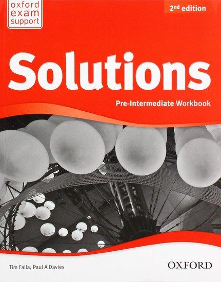 Solutions 2nd Edition Pre-intermediate Workbook International Edition