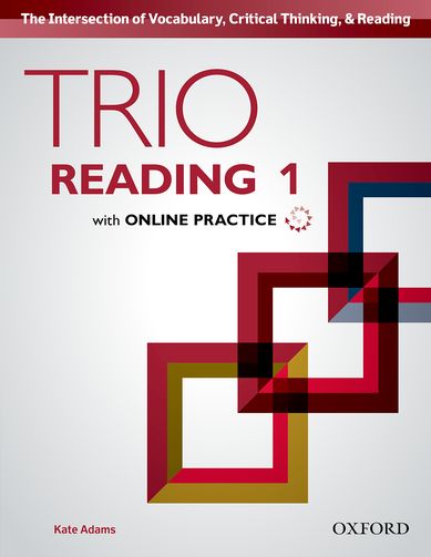 Trio Reading Level 1 Student Book with Online Practice