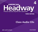 American Headway Third Edition 4 Class Audio CDs /4/