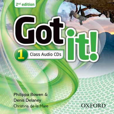 Got It! 2nd edition Level 1 Class Audio CDs /2/
