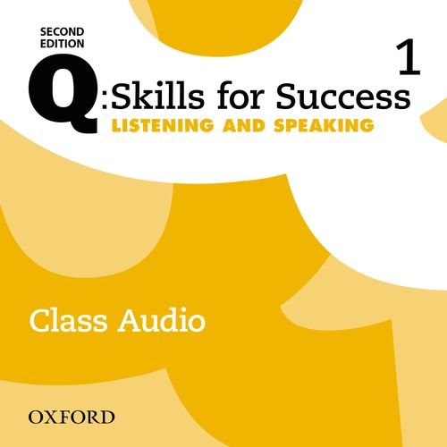 Q: Skills for Success Second Edition 1 Listening & Speaking Class Audio CDs /3/