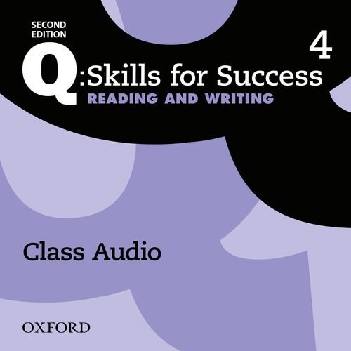 Q: Skills for Success Second Edition 4 Reading & Writing Class Audio CDs /3/