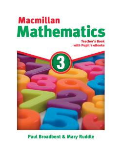 Macmillan Mathematics Level 3 TB + Student eBook