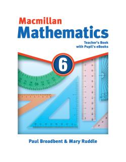 Macmillan Mathematics Level 6 TB + Student eBook