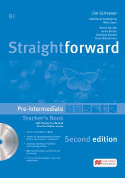 Straightforward 2nd Edition Pre-Intermediate Teacher's Book Pack + eBook