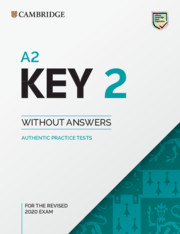A2 Key 2 Student's Book without Answers