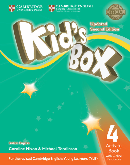 Kid's Box 4 Updated 2nd Edition Activity Book with Online Resources British English